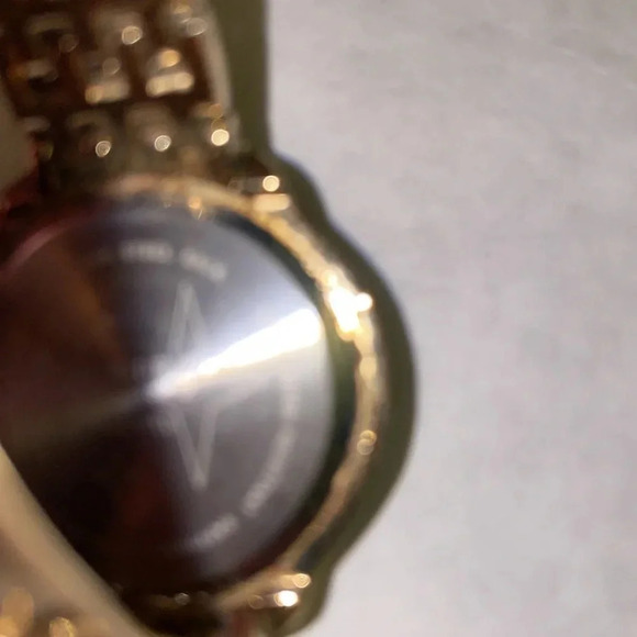 LADIES' AKRIBOS XXIV WATCH - AK831TTG - SWAROVSKI CRYSTALS BEZEL - QUARTZ - - Picture 3 of 6